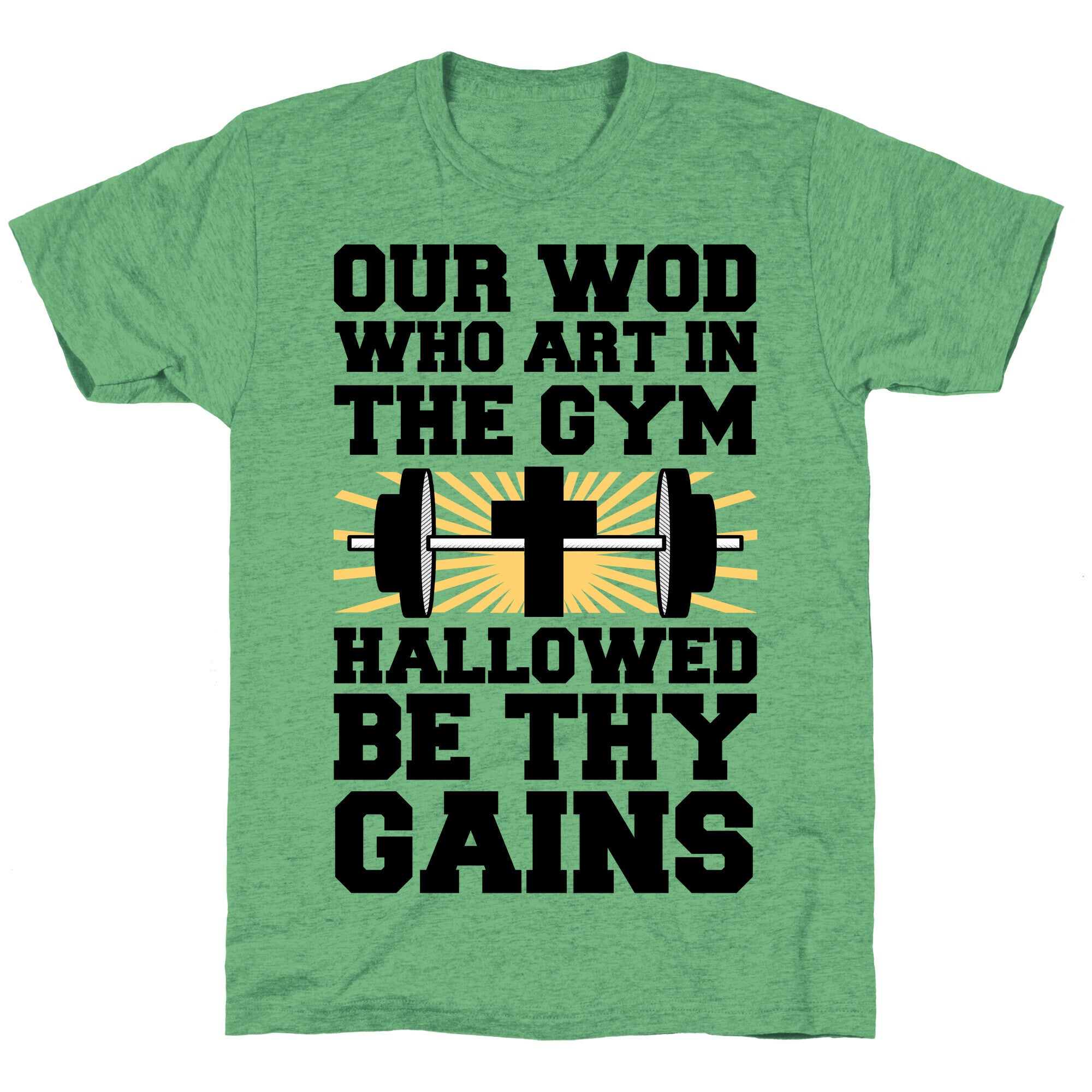 The Fitness Prayer Unisex Triblend Tee